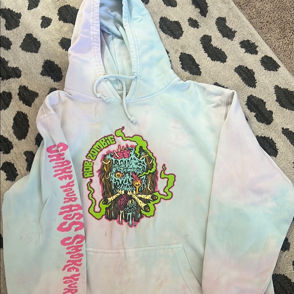 Colorful Graphic Hoodie